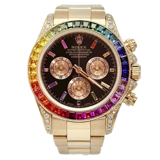 ROLEX劳力士迪通拿（18k玫瑰金）机械男士腕表